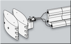 Impakt Defender anchored to Barges